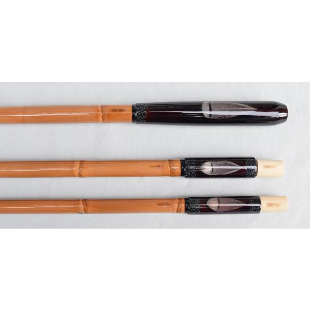 328-1峯集 1本半竿掛8節、1本物玉の柄 羽根入り口巻 : 大塚釣具