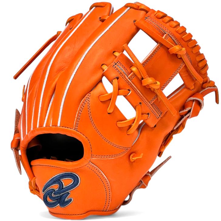 ドナイヤ 15周年記念 限定 軟式グローブ 山田哲人モデル 小型 オレンジ