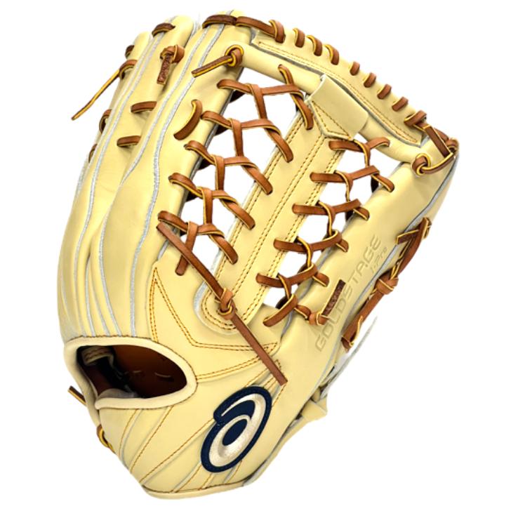 ゴールドステージ 【型付け無料】アシックス 軟式グローブ 外野手用