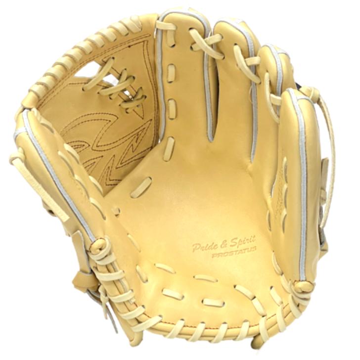 プロステイタス ゼット 硬式グローブ 投手ピッチャー用 キャメル 右