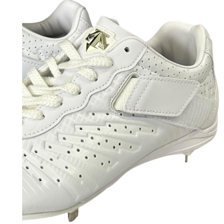 鴻江 デサント 野球 白スパイク コウノエベルトスパイク2Gプラス 高校