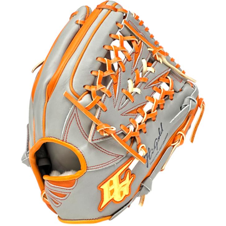 HI-GOLD（ハイゴールド） 軟式グローブ 硬式グローブ 兼用 外野手用 右