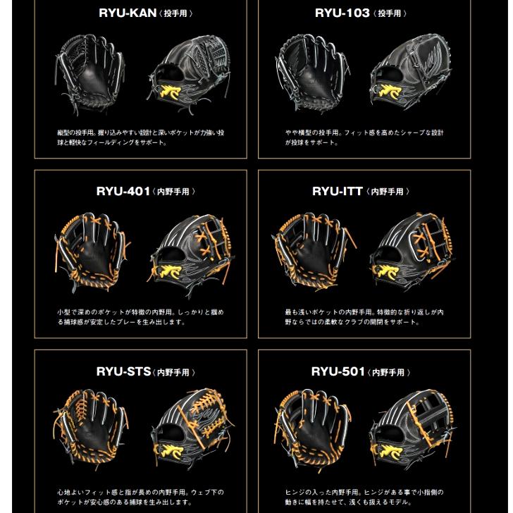 遂にオーダー解禁】RYU オーダーグラブ RYUグローブ オーダーシステム