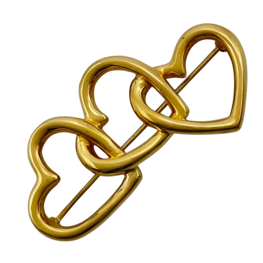 TIFFANY&Co.（ティファニー） TIFFANY＆CO トリプルハートブローチ