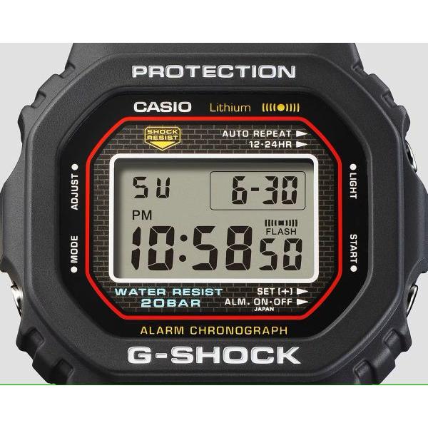G-SHOCK カシオ DW-5000R-1AJF メンズ 腕時計 初号機復刻モデル 国内