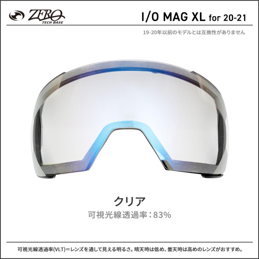 SMITH（スミス） ゴーグル 交換レンズ I/O MAG XL LENS ZERO TECH BASE