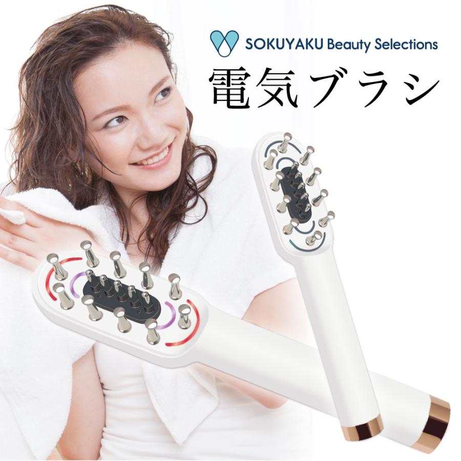 SOKUYAKUビューティーセレクション 電気ブラシ 【送料無料】 EMS機能