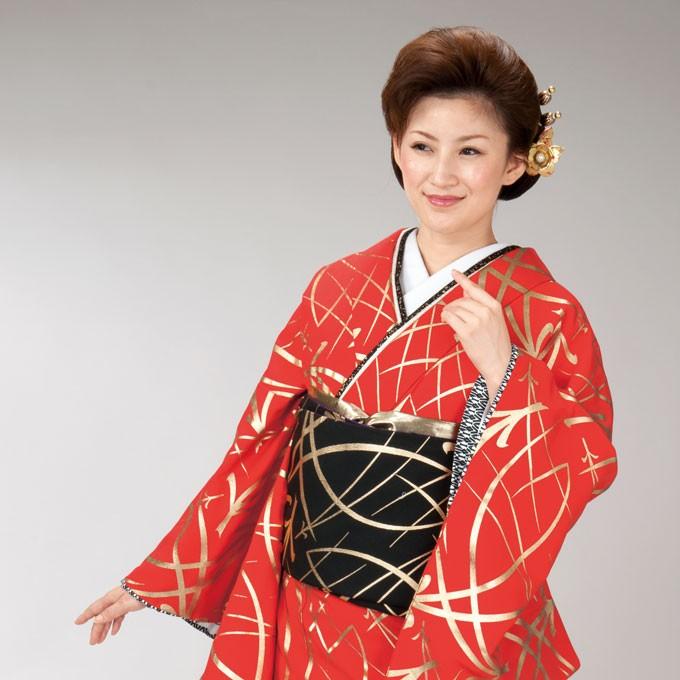 裾引き お引きずり オリジナルブランドMyきもの すそひき おひき 踊り