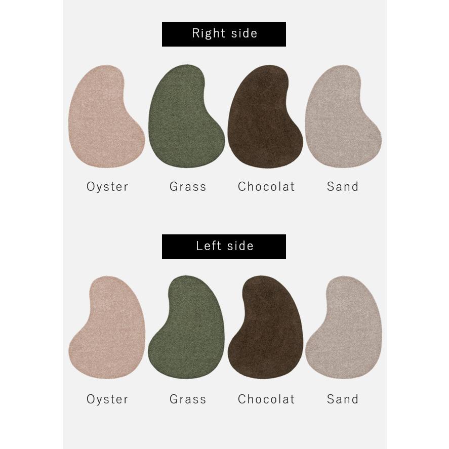 BORDERLESS／チェアラグマット（チェアマット）／選べる右袖or左袖