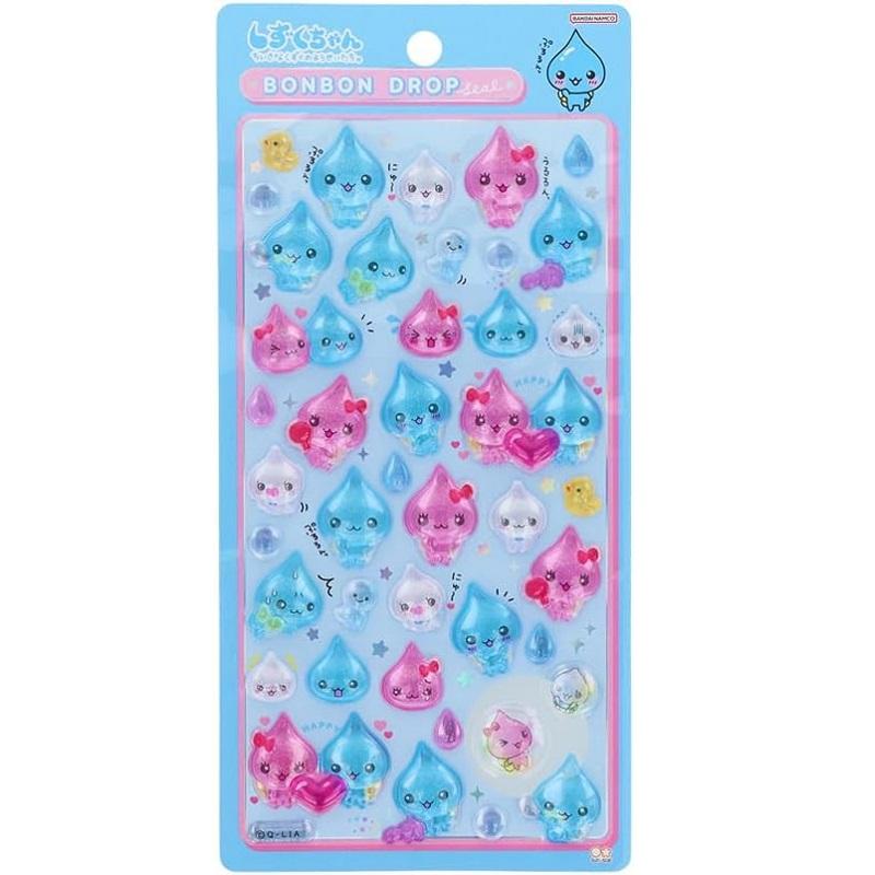 メール便対応 しずくちゃん ボンボンドロップシール S8544921/S8544930