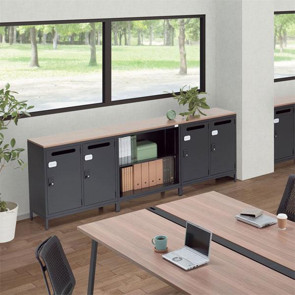 代引不可』生興 ASKシリーズ スタンドベース ブラック W880×D400