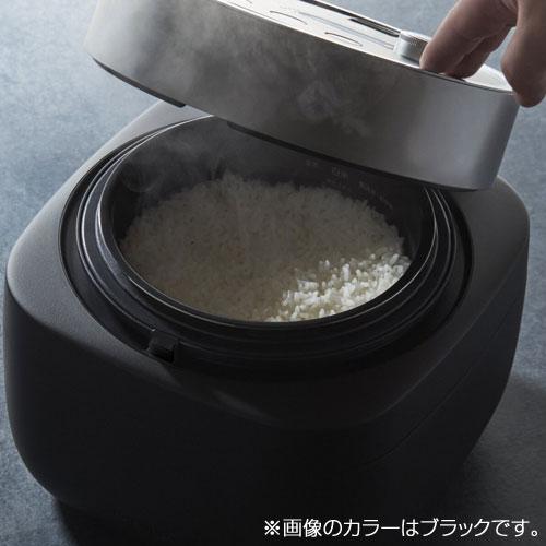 取寄品』バルミューダ 炊飯器 The Gohan 3合炊き ホワイト K08A-WH