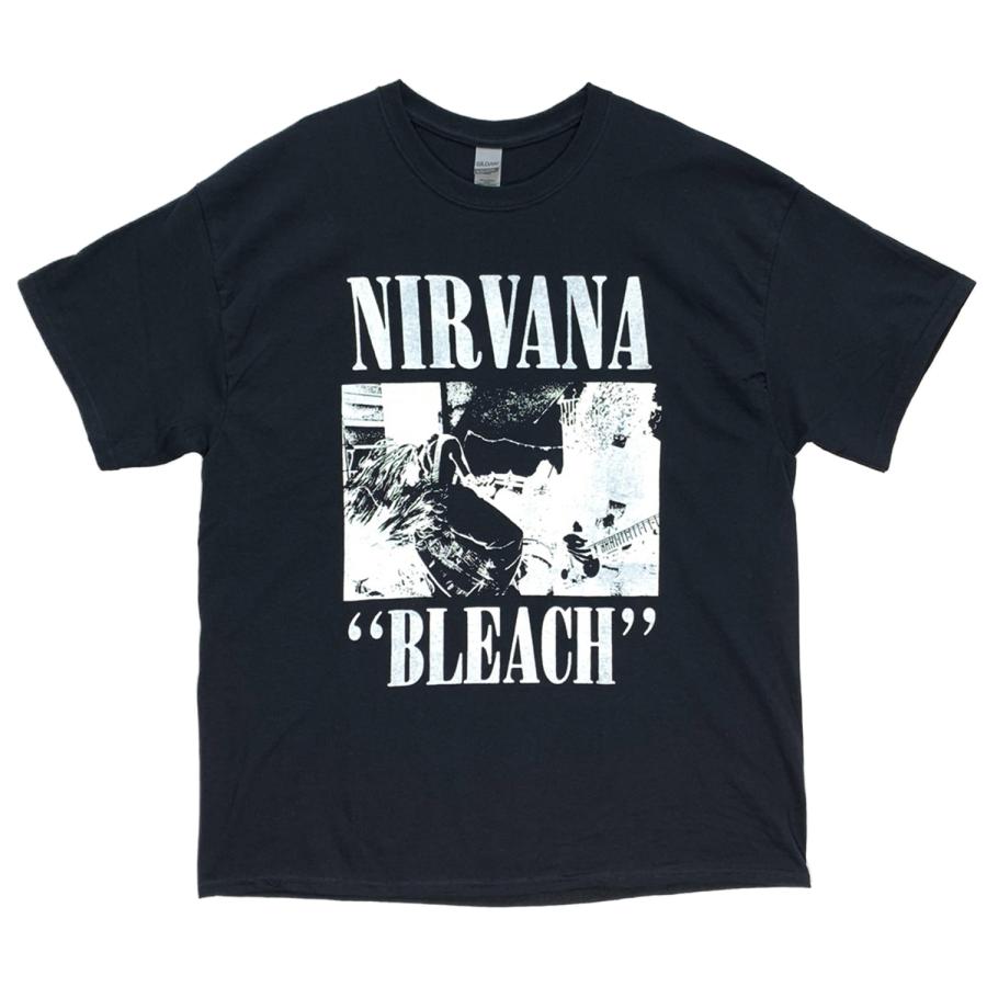 NIRVANA ニルヴァーナ 「BLEACH」 Tシャツ【GILDAN】// KURT COBAIN