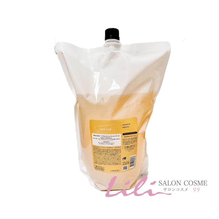 ルベル SEE/SAW シーソー ヘア&スキャルプシャンプーS 2500mL : サロン