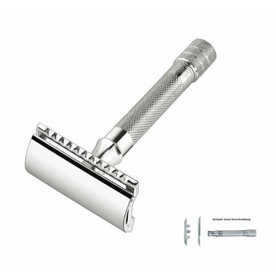 ゾーリンゲン・メルクール MERKUR（独）髭剃り33C 両刃ホルダー 替刃1