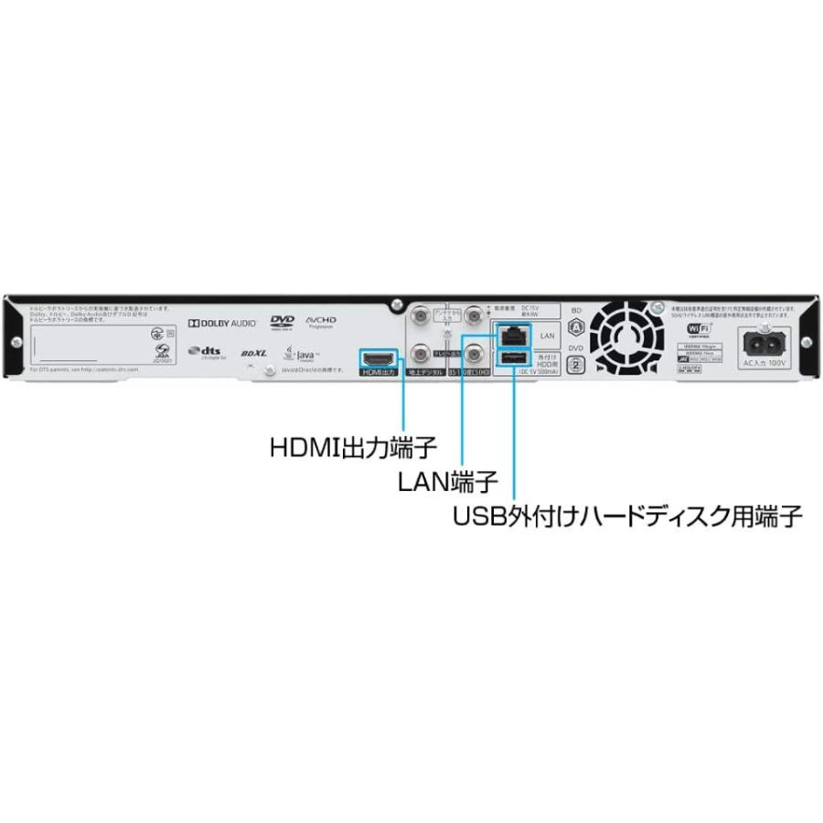 SHARP（シャープ） 新品シャープ 1TB 2番組同時録画 ブルーレイ