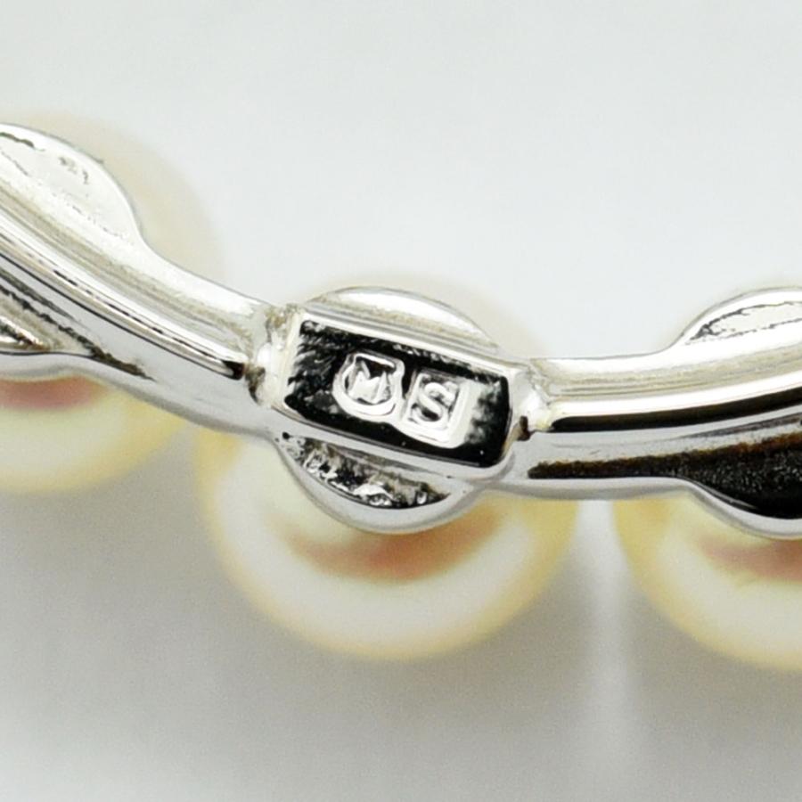 MIKIMOTO（ミキモト） ブローチ サークル 真珠 4.3mm パール SV