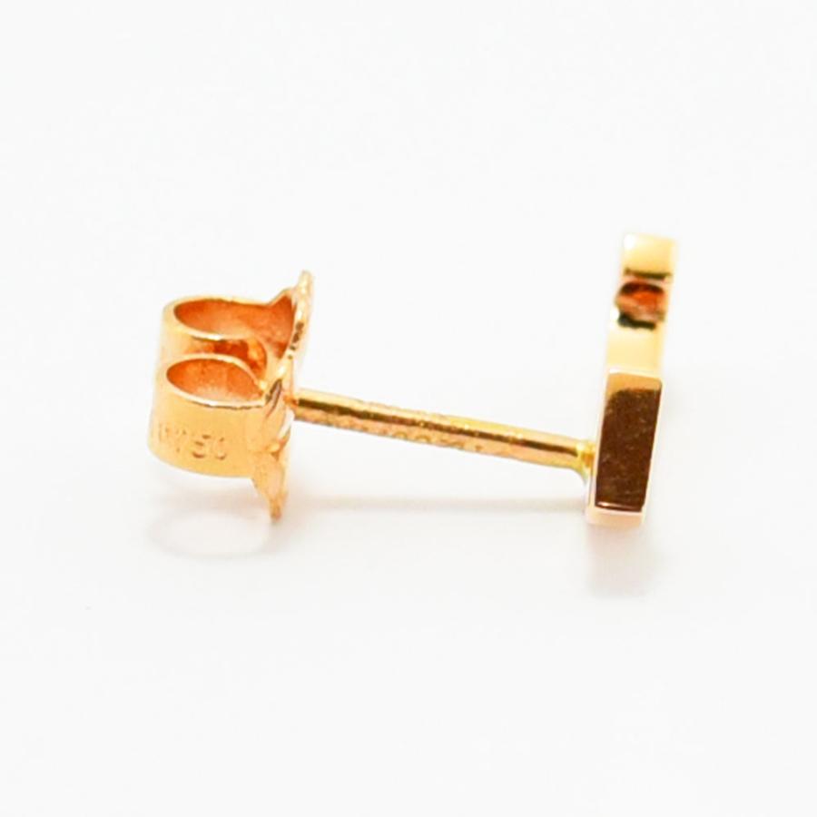 TIFFANY&Co.（ティファニー） ピアス Tスマイル 片側 片耳 K18PG 750