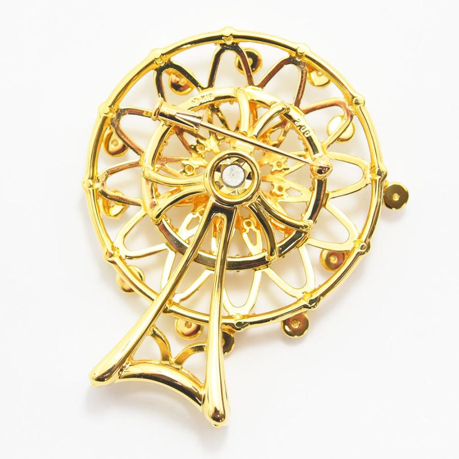 TASAKI（タサキ） ブローチ 田崎 観覧車 ダイヤモンド 2.00 K18 新品