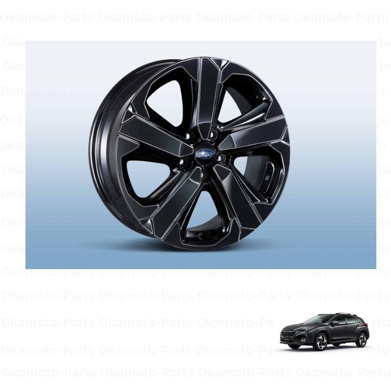 SUBARU（スバル） SAAアルミホイールセット 18インチ(ブラック)4