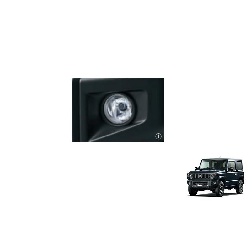 ジムニー (ZT)ハロゲンフォグランプ(IPF)(XG用/クリアレンズ)左右