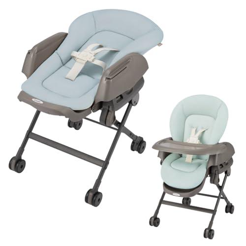 24年6月発売 コンビ ハイローチェア ネムリラ Fit AQ ブルー 新生児