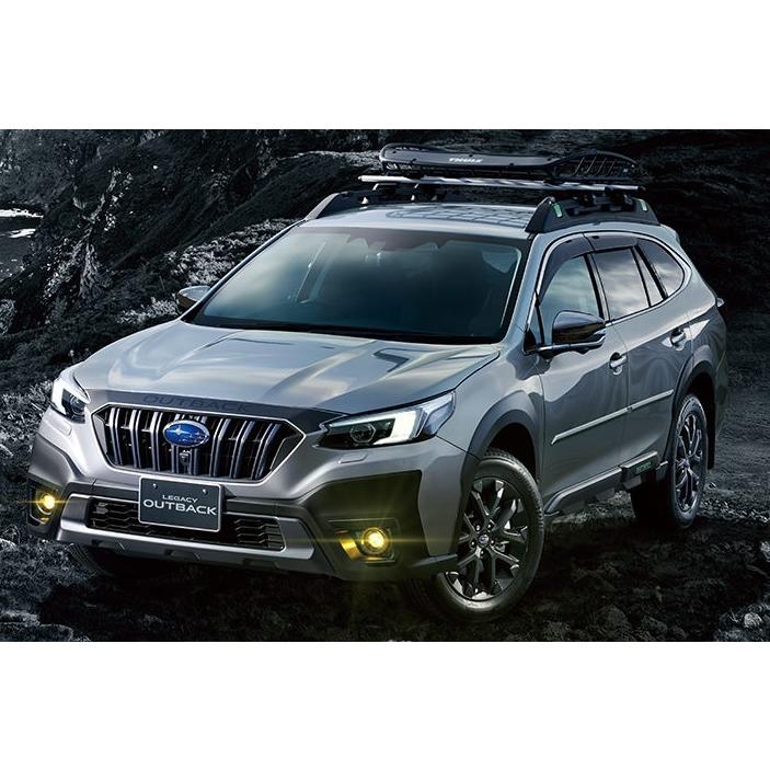 レガシィ アウトバック (ZUT)ドアバイザー(光輝モール付)前後左右分