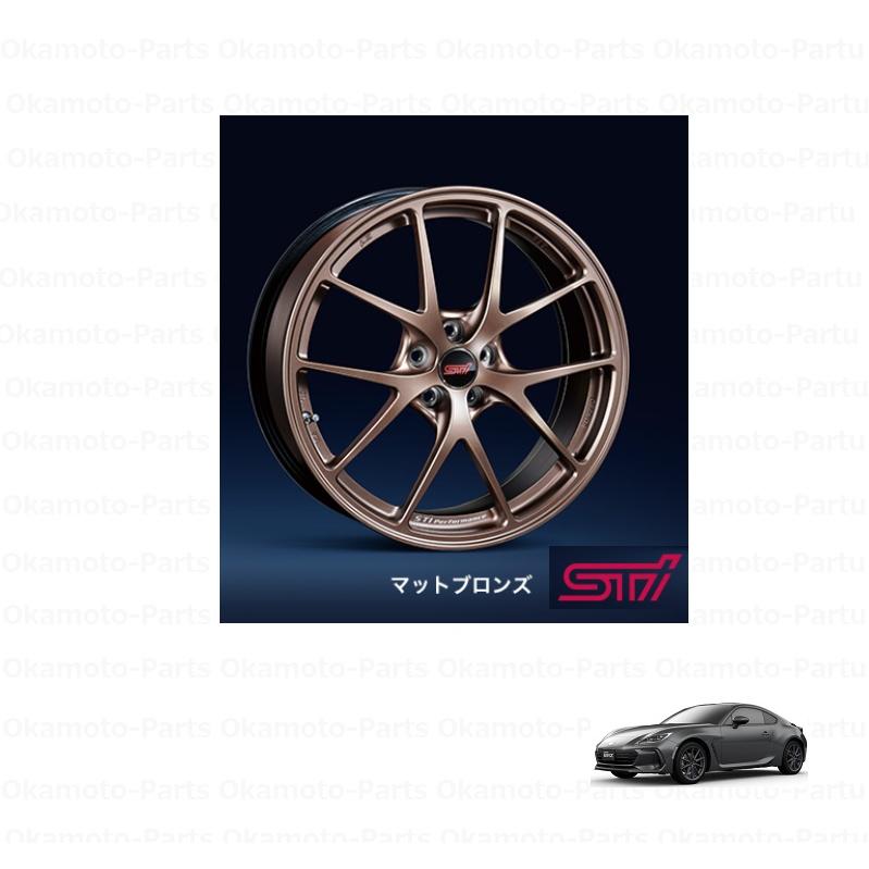 BRZ STI アルミホイール BBS 18インチ（マットブロンズ)1本分
