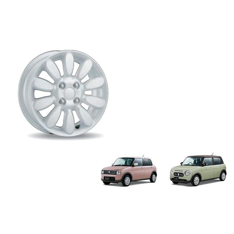 ラパン アルミホイール(14インチ/1本分) 「スズキ純正用品」ラパン