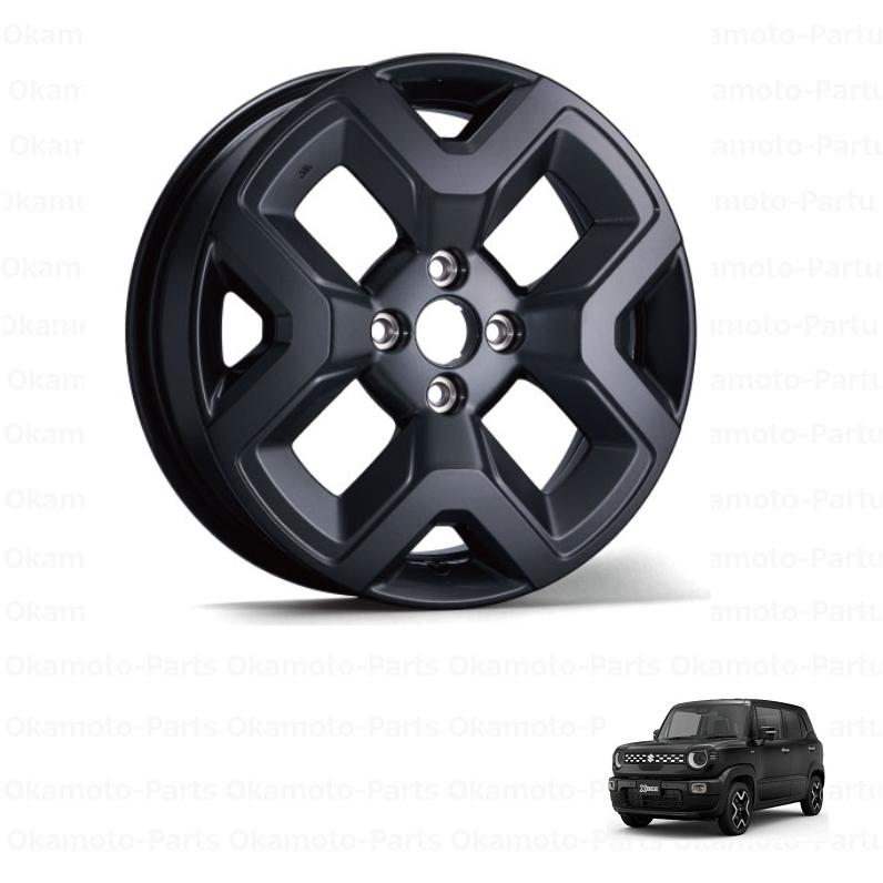 クロスビー アルミホイール(16インチ/ブラック)1本分「スズキ純正