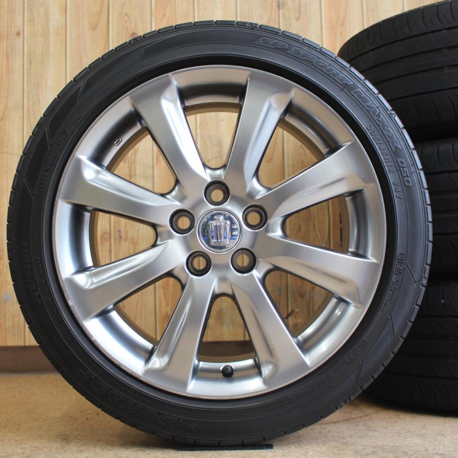 クラウン TOYOTA 200系 クラウンアスリート 純正 18インチ ダンロップ