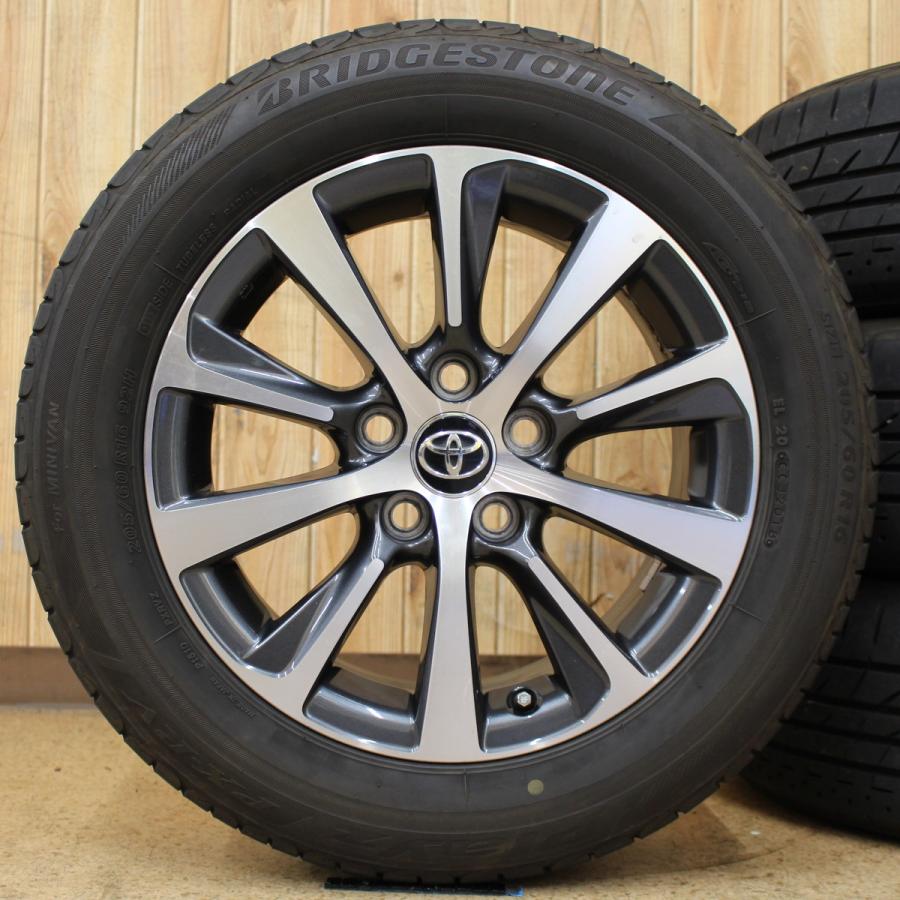 マークX トヨタ 純正 16インチ 7J+40 ブリヂストン 205/60R16 ホイール