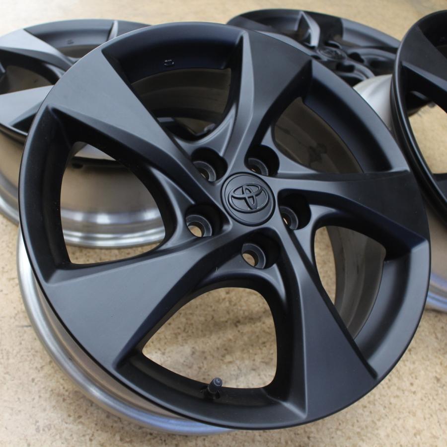 トヨタ（TOYOTA） C-HR 純正 17インチ 6.5J+45 ブラック再塗装品 4本