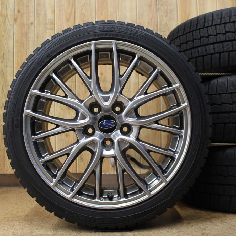 WINTER MAXX SUBARU スバル WRX STI 純正 18インチ ダンロップ WM01