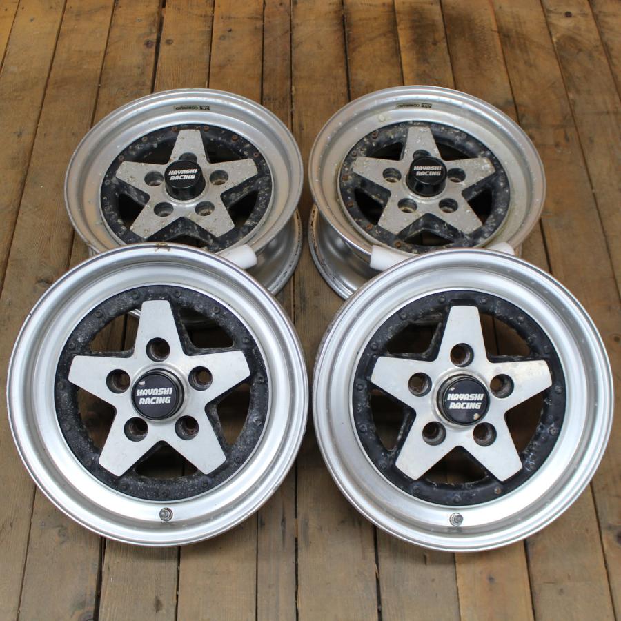 HAYASHI RACING ハヤシレーシング コマンド 14インチ 6J+15 5穴 PCD114