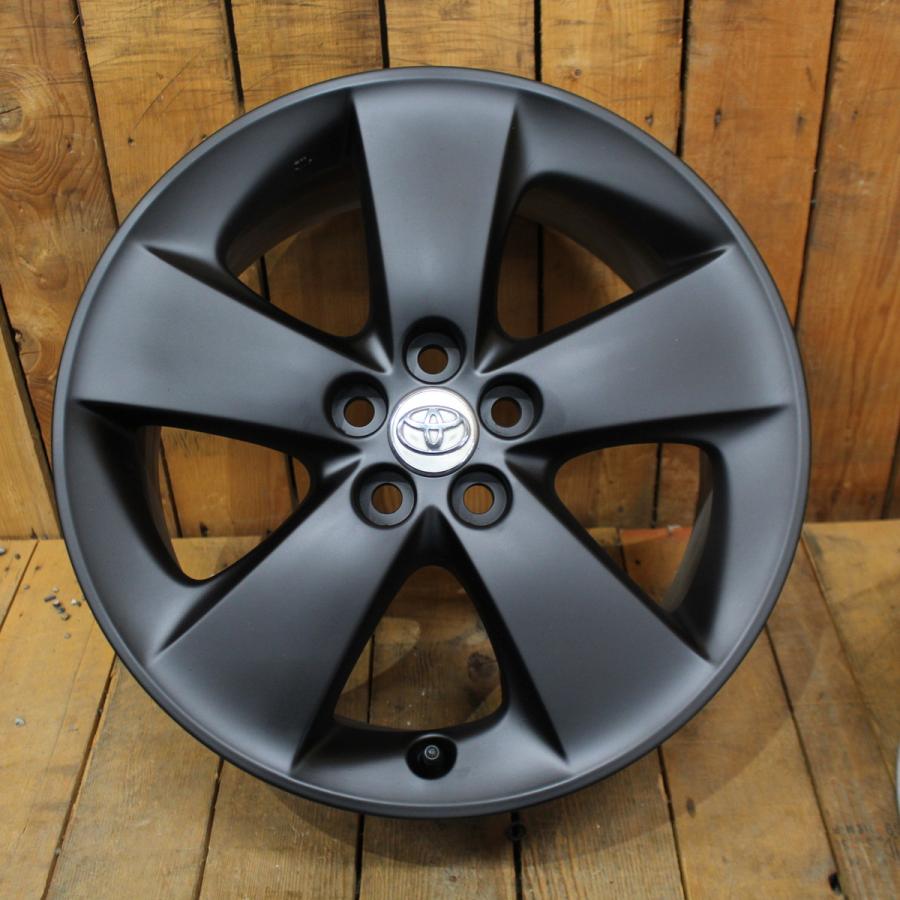 プリウス TOYOTA トヨタ 30系 純正 マットブラックペイント 17インチ