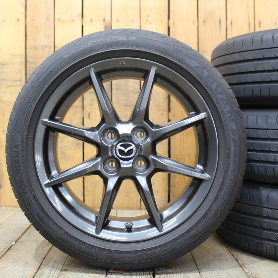 ロードスター MAZDA マツダ ND 純正 16インチ ヨコハマ ADVAN V105 195