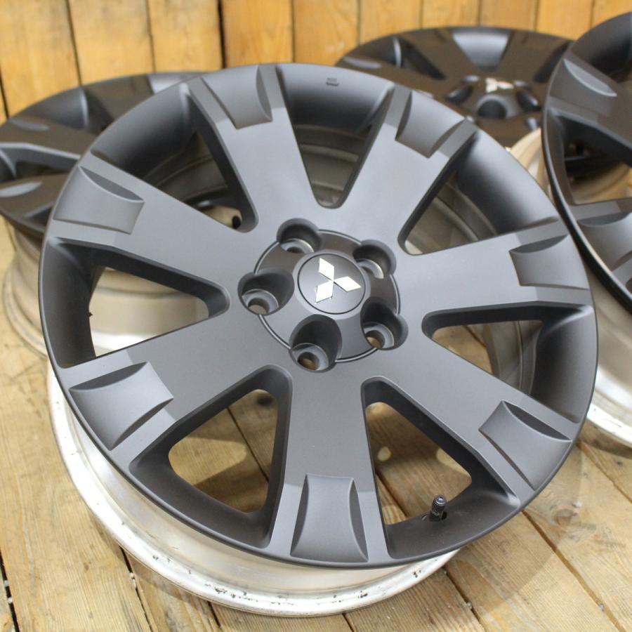 三菱（MITSUBISHI） ミツビシ デリカD5 純正 18インチ マットブラック