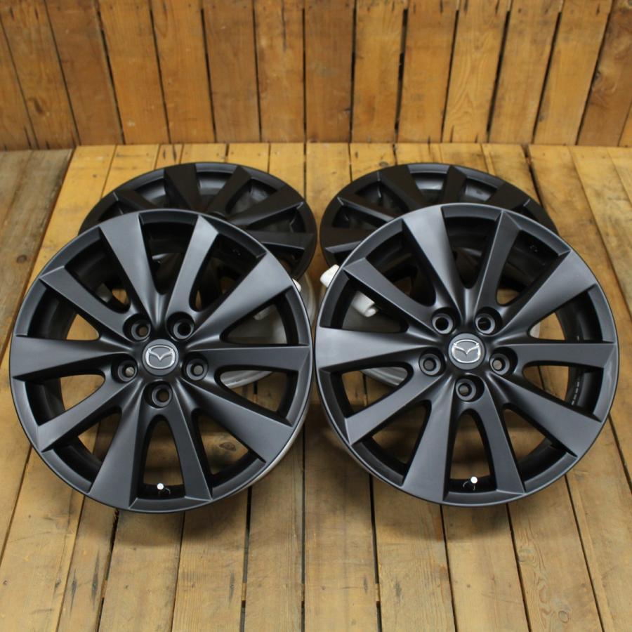 マツダ（Mazda） CX-5 純正 17インチ マットブラックペイント 7J+50