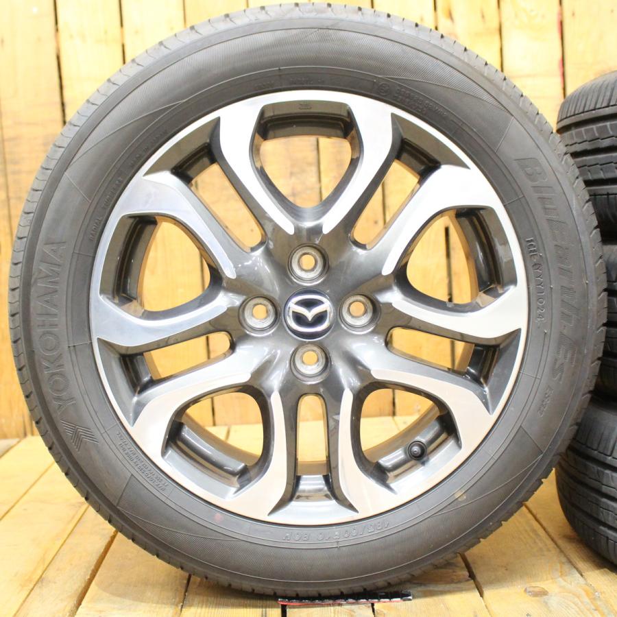 デミオ MAZDA 純正 16インチ 2024年製 ヨコハマ ブルーアースES 185