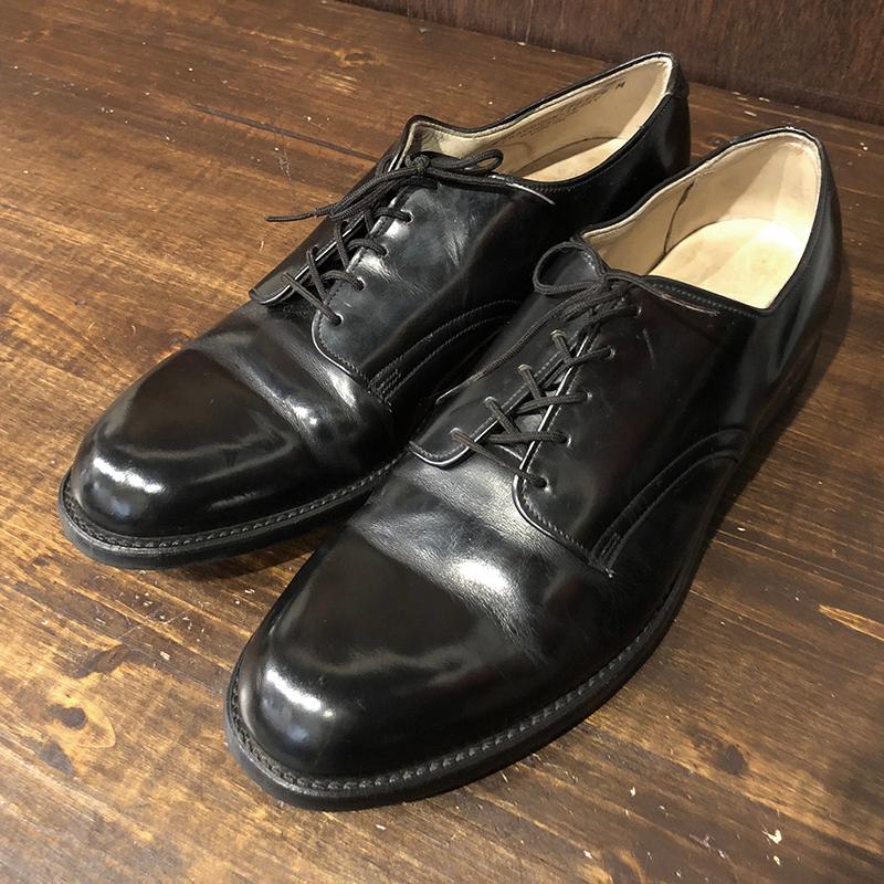 US Navy Military Vintage Service Shoes Craddock Terry Rubber Sole