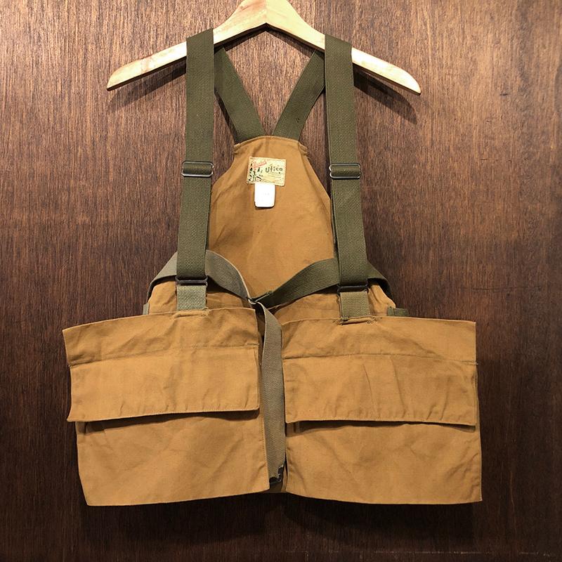 Duxbak Duck Cotton Vintage Hunting Outdoor Field Strap Vest M Mint
