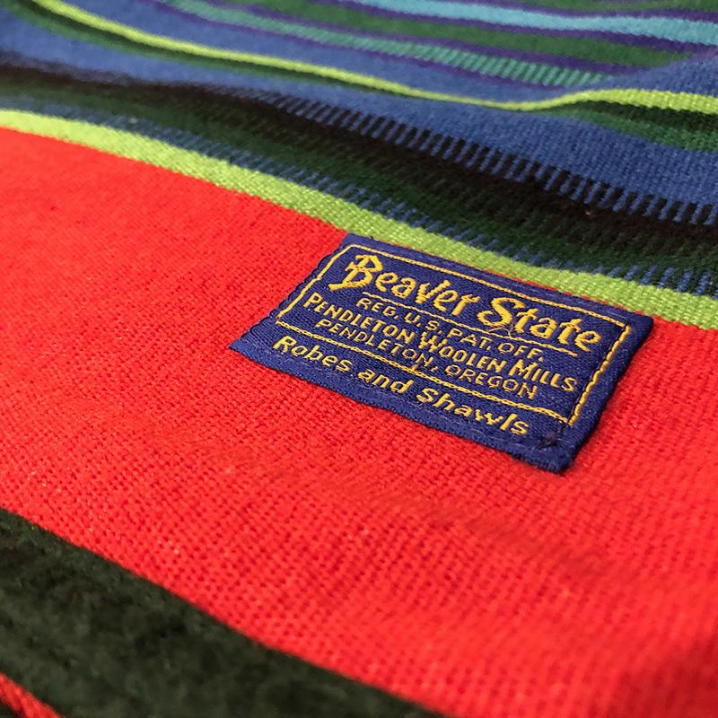 PENDLETON（ペンドルトン） Pendleton Beaver State Blanket Red Navy