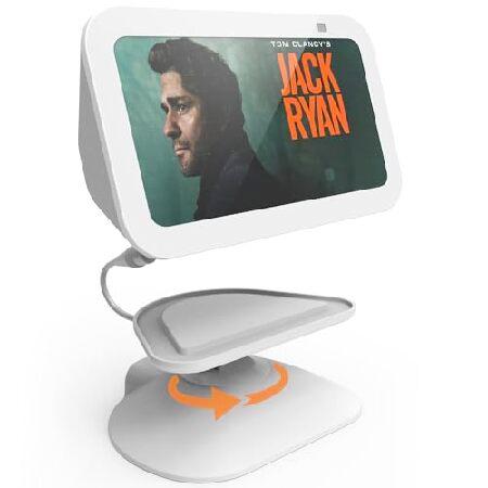並行輸入品】 Echo Show 5 (第3世代) 用充電スタンド - 調節可能な