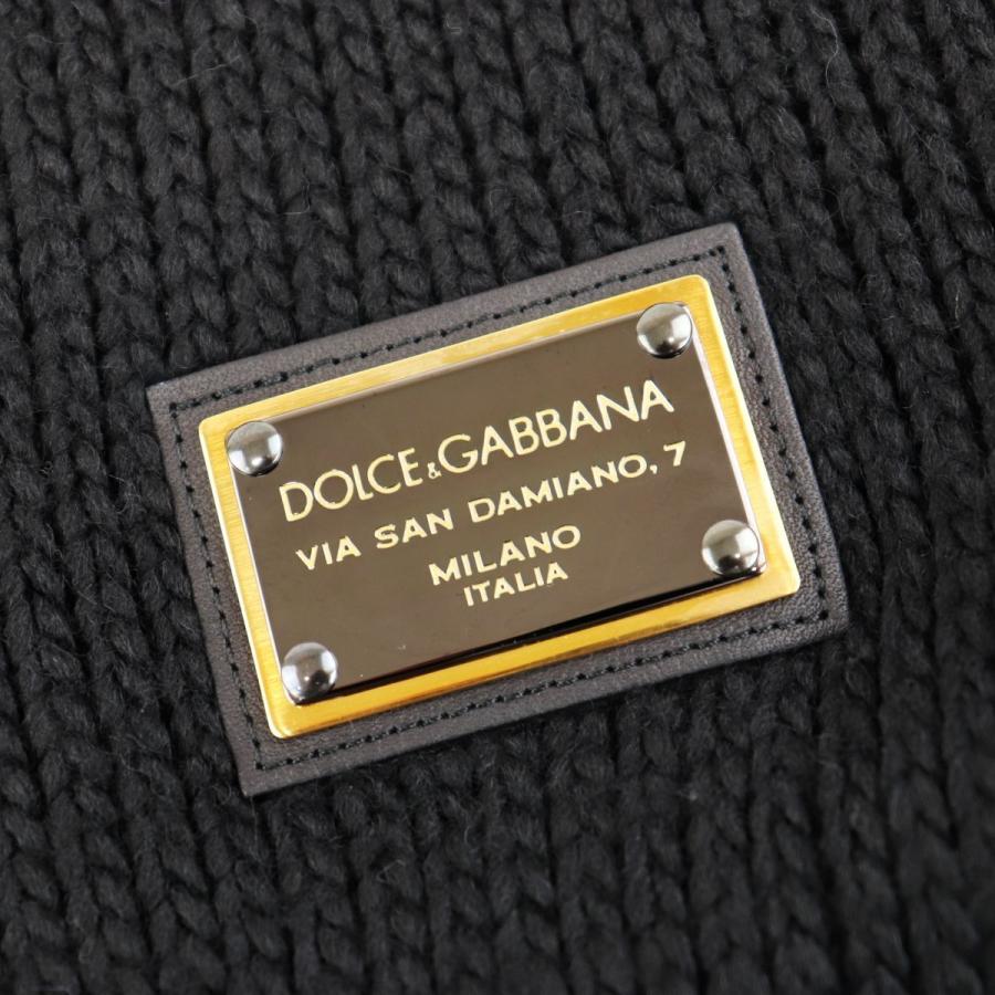 ドルチェ＆ガッバーナ ボア襟ニットジャケット メンズ 黒 44 未使用