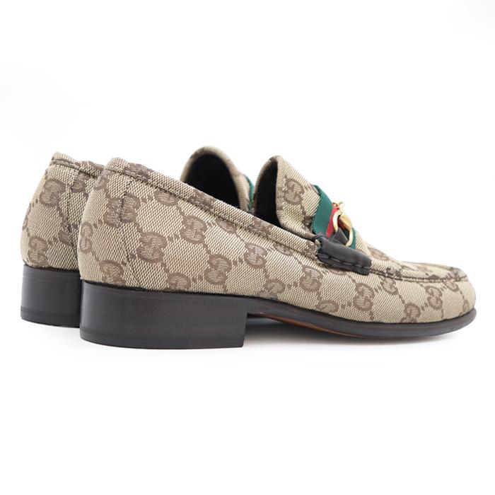 GUCCI（グッチ） 【未使用】グッチ GGキャンバス ホースビット