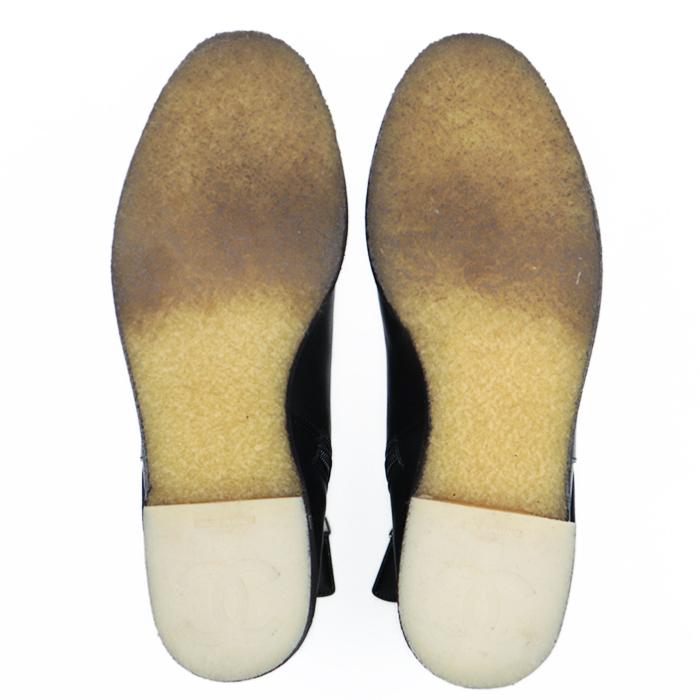 CHANEL（シャネル） 【美品】CHANEL ショートブーツ G31204 ココマーク