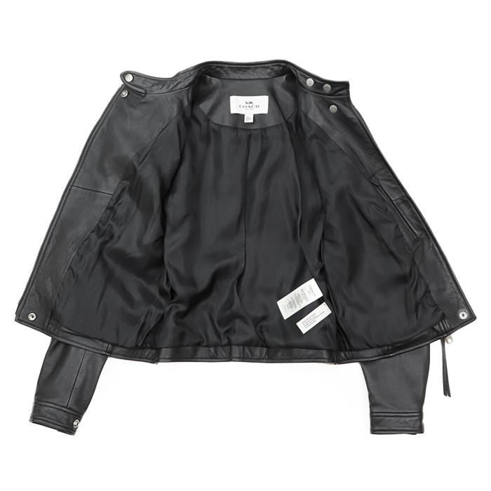 COACH（コーチ） 【美品】COACH ライダースジャケット ラムレザー