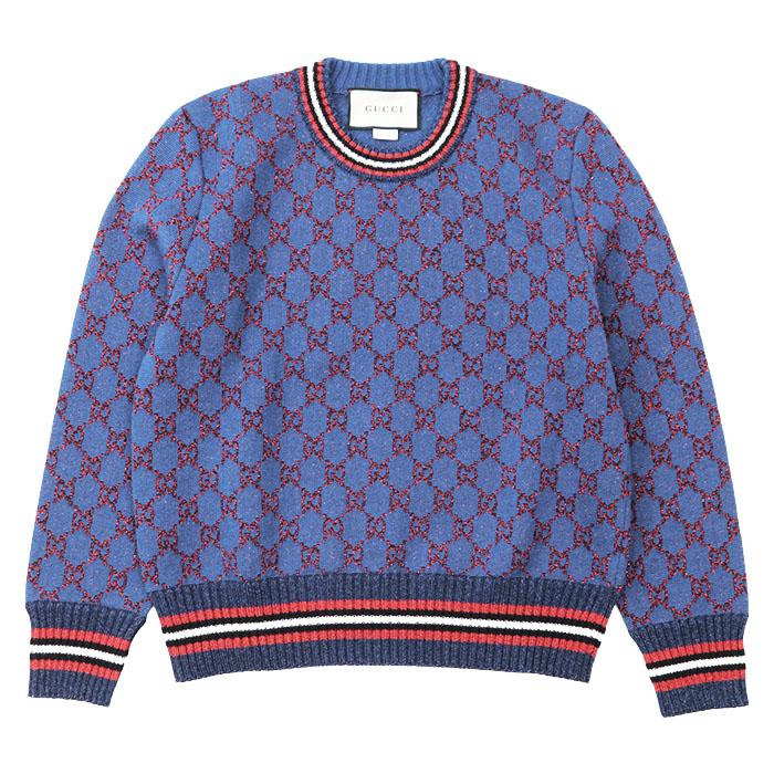 GUCCI（グッチ） 【極美品】GUCCI セーター ニット GG ロゴ モノグラム