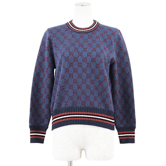 GUCCI（グッチ） 【極美品】GUCCI セーター ニット GG ロゴ モノグラム